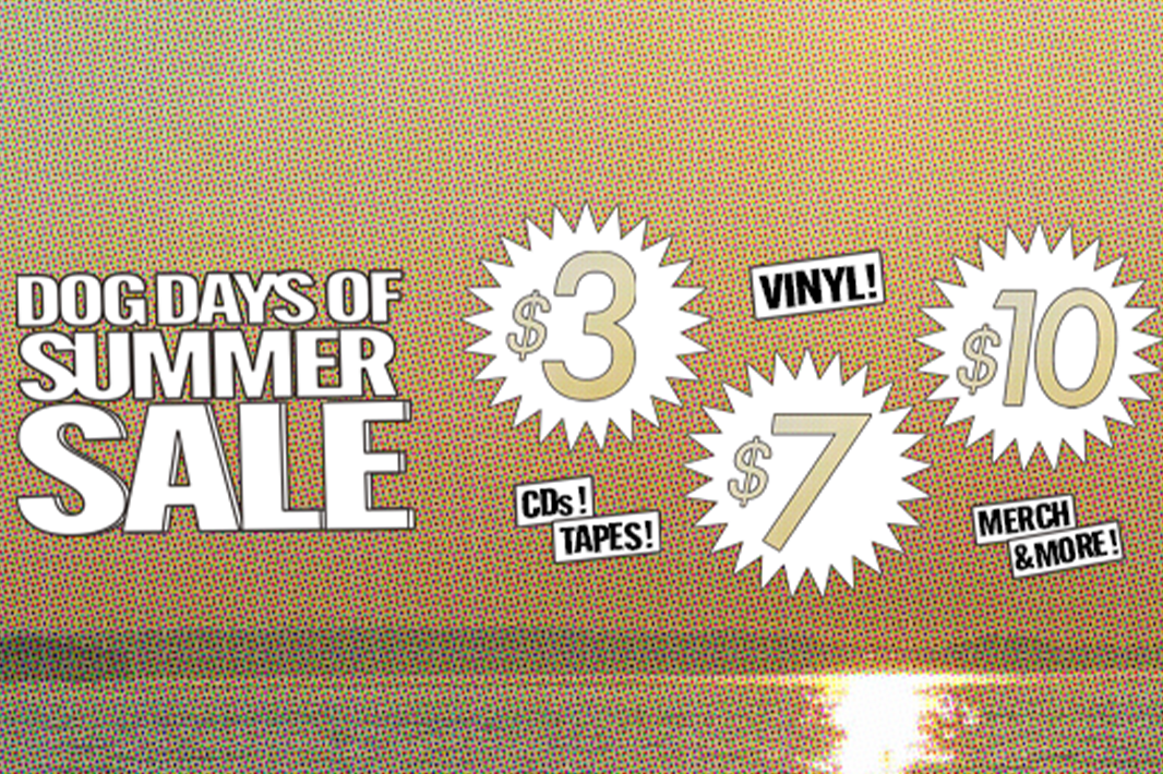 Dog Days of Summer Sale