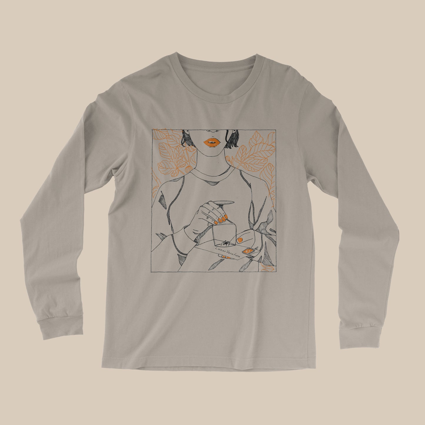 Lunar Vacation - Spider Long Sleeve T-Shirt